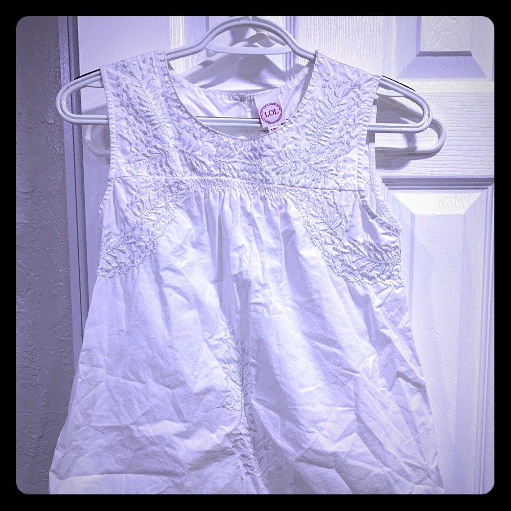 White blouse for girls